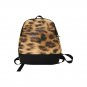 Leopard Fur Printing Animal Lovers All-Over Print Adult Casual Waterproof Nylon Backpack Bag