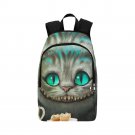 Chesire Cat All-Over Print Adult Casual Waterproof Nylon Backpack Bag