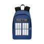 Tardis Police Box Window All-Over Print Adult Casual Waterproof Nylon Backpack Bag