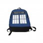 Tardis Police Box Window All-Over Print Adult Casual Waterproof Nylon Backpack Bag