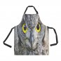Owl Night Bird Full Print Apron BBQ Kitchen Cooking with Style