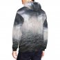 USA Size Thunderbolt Lightning on Sea Ocean Men's Full Print Hoodie
