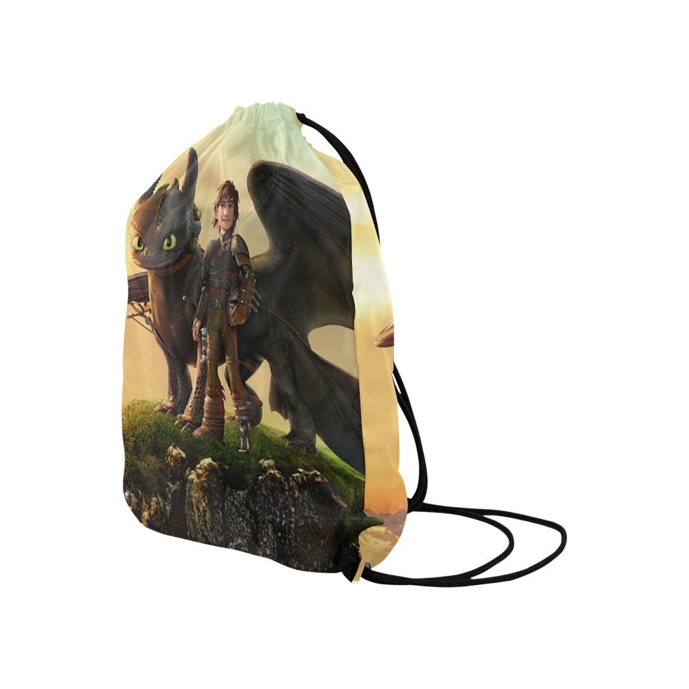 How to Train Your Dragon Drawstring Bag for Sports or Gym