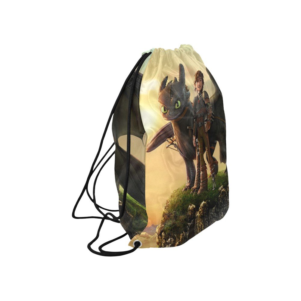 How to Train Your Dragon Drawstring Bag for Sports or Gym