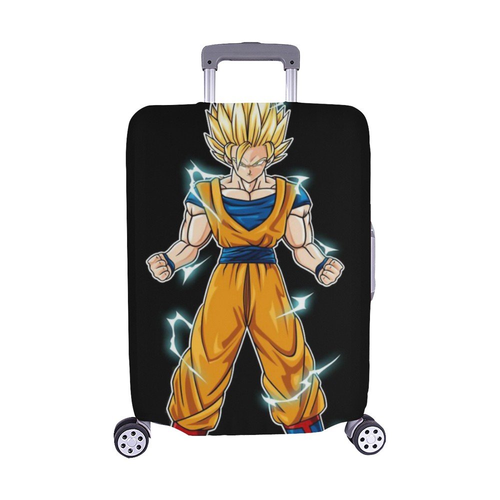 Size M - Dragon Ball Sun Goku Super Saiyan Luggage Cover