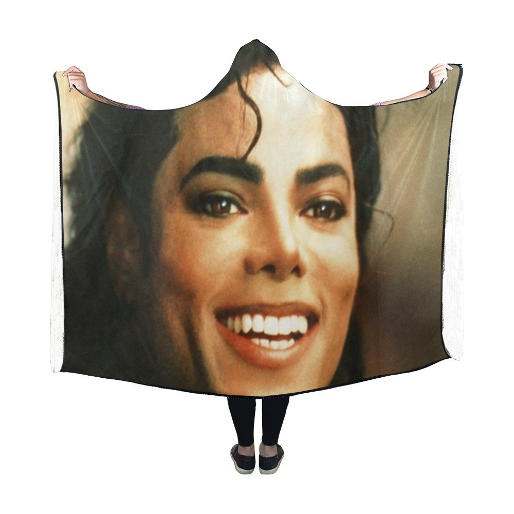 Michael Jackson King of Pop Color Hooded Blanket 60" x 50"