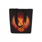 Set of TWO Phoenix Bird Magical Creature Canvas Tote Bag Two Sides Printing