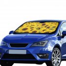 Sunflower Flower Floral Car Auto Sun Shade Windshield 55" x 29.53"