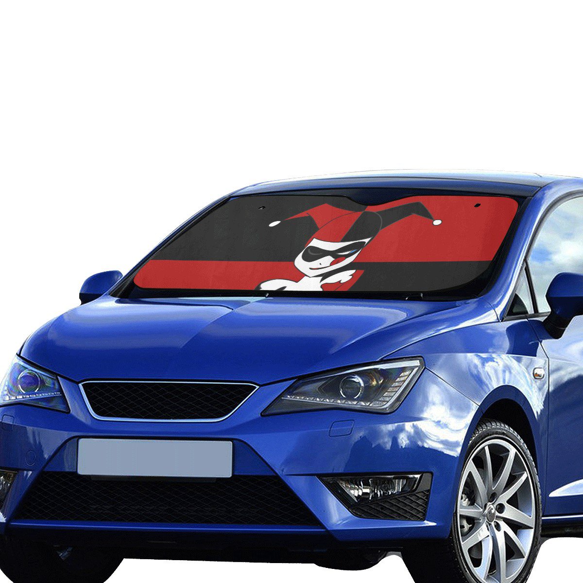 Harley Quinn Car Auto Sun Shade Windshield 55" x 29.53"