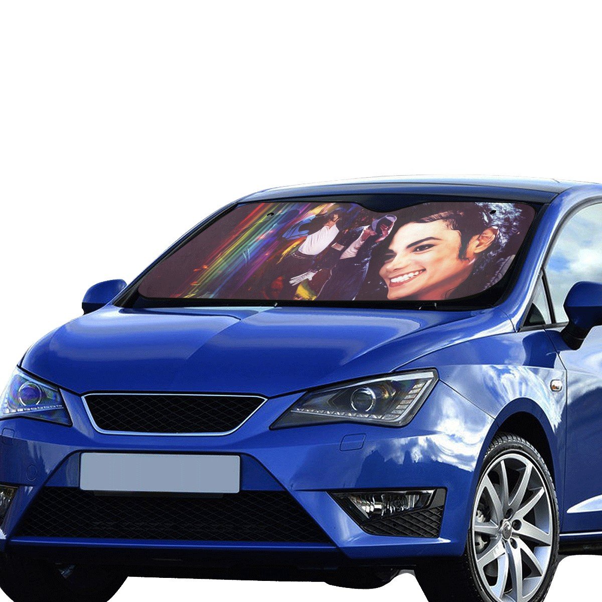 Michael Jackson Car Auto Sun Shade Windshield 55" x 29.53"