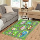 Kindergarten Kids Road Street Play Mat Area Rug size 60"x 39"