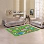 Kindergarten Kids Road Street Play Mat Area Rug size 60"x 39"