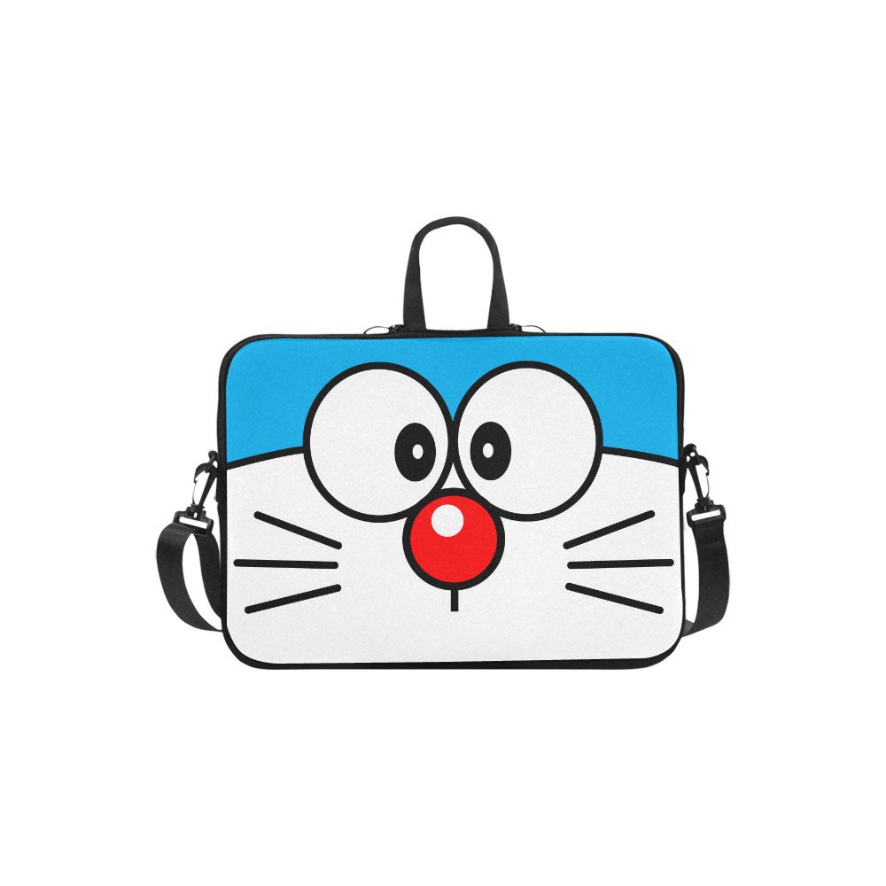 Doraemon Sleeve Case Messenger Shoulder Laptop Bag Compatible with Macbook Pro 13"