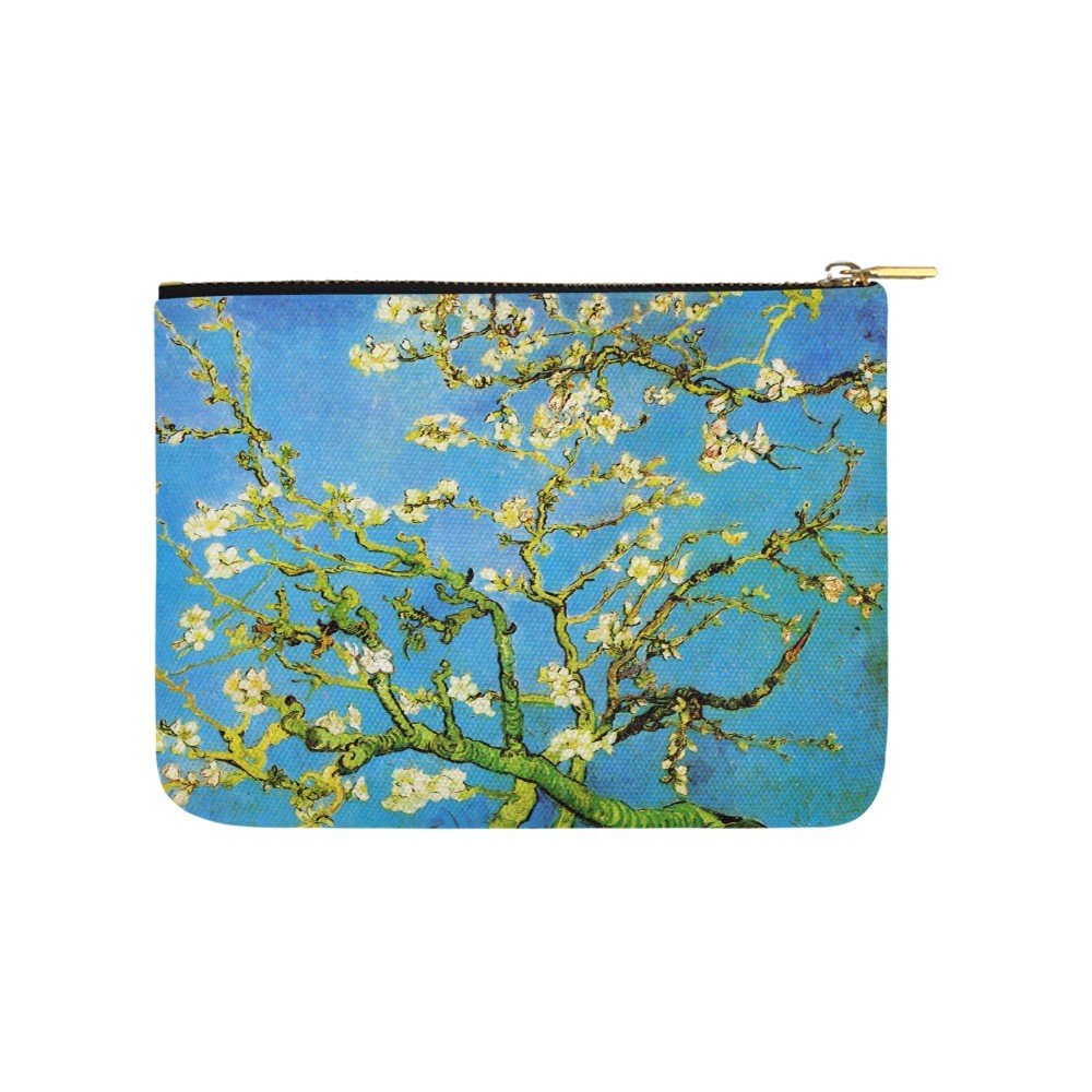 Size L - Almond Branches in Bloom Van Gogh Carry All Pouch Wallet