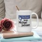 This Person Loves Michael Jackson Mug - Christmas Family Friend Gift (15 Oz)