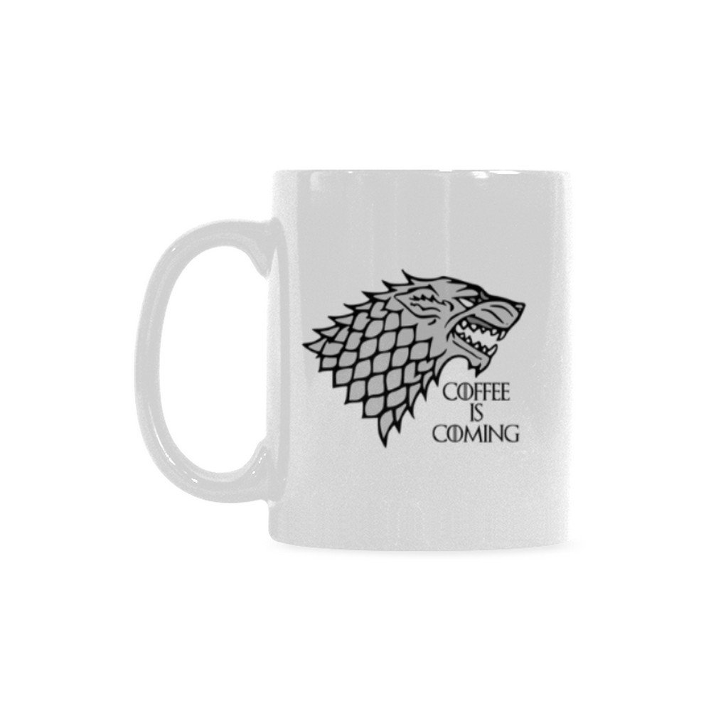 Coffee is Coming Ceramic Mug (11 Oz)