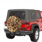 Leopard Fur Print Animal Pattern Spare Tire Cover