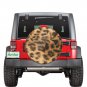 Leopard Fur Print Animal Pattern Spare Tire Cover