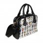 Michael Jackson Chibi Cartoon PU Leather Shoulder Handbag Bag