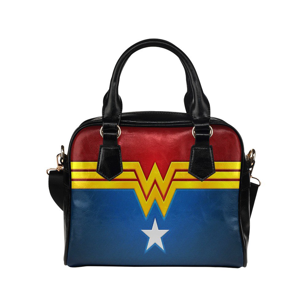 Wonder Woman PU Leather Shoulder Handbag Bag