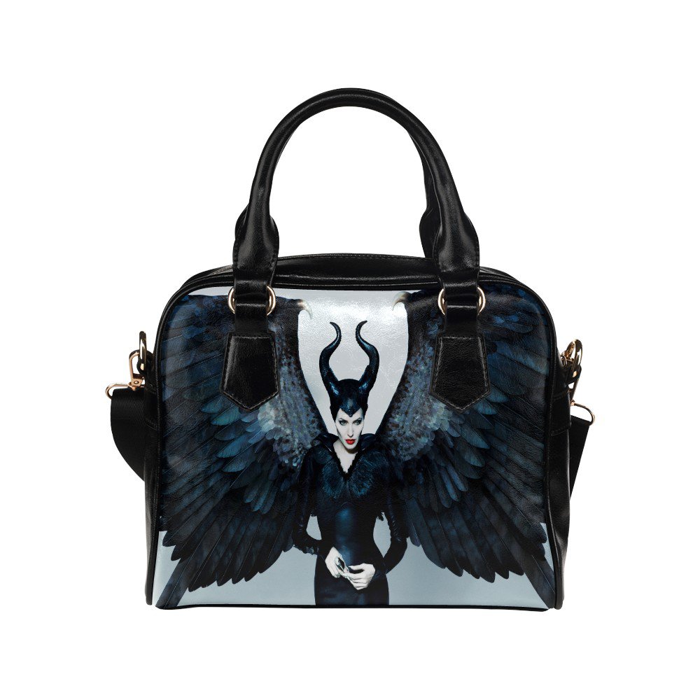 Maleficent PU Leather Shoulder Handbag Bag