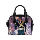 MIchael Jackson Performance PU Leather Shoulder Handbag Bag