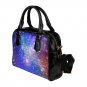 Galaxy Nebula Universe Stars PU Leather Shoulder Handbag Bag