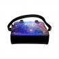 Galaxy Nebula Universe Stars PU Leather Shoulder Handbag Bag