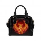 Phoenix Magical Bird PU Leather Shoulder Handbag Bag