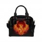 Phoenix Magical Bird PU Leather Shoulder Handbag Bag