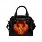 Phoenix Magical Bird PU Leather Shoulder Handbag Bag