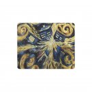 Police Box Tardis Explosion Rectangle Mousepad Non Slip Neoprene