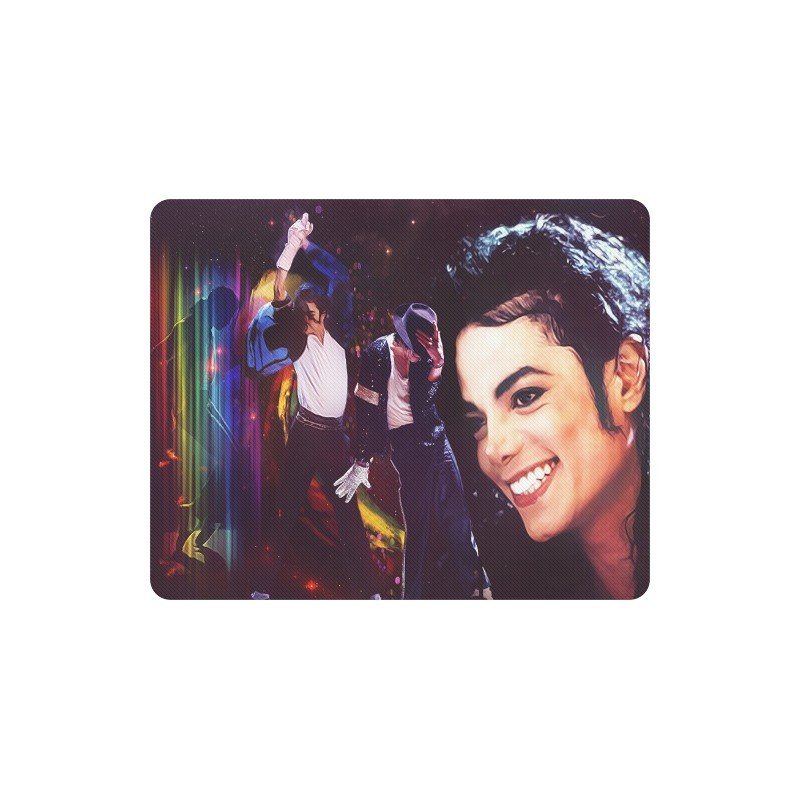 MIchael Jackson King of Pop Rectangle Mousepad Non Slip Neoprene