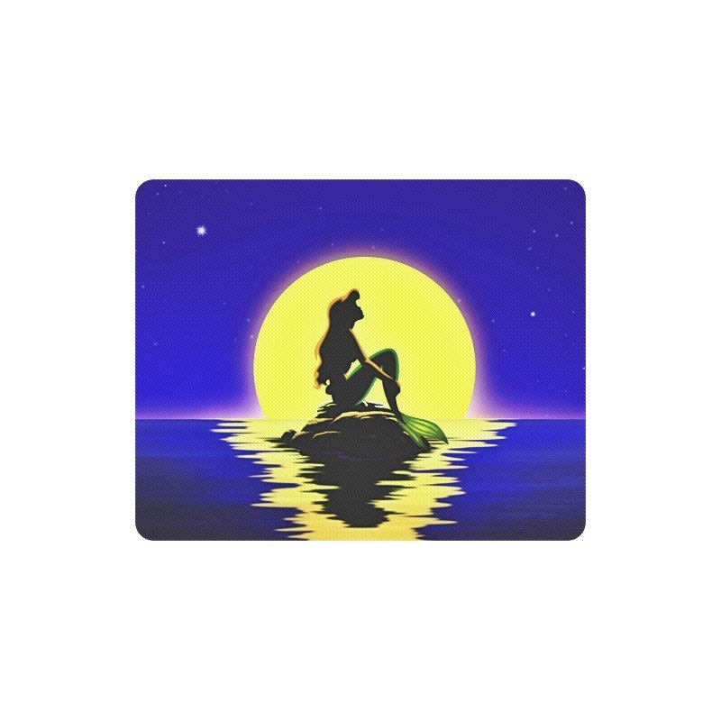 Little Mermaid Rectangle Mousepad Non Slip Neoprene
