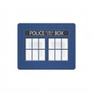 Police Box Tardis Window Rectangle Mousepad Non Slip Neoprene