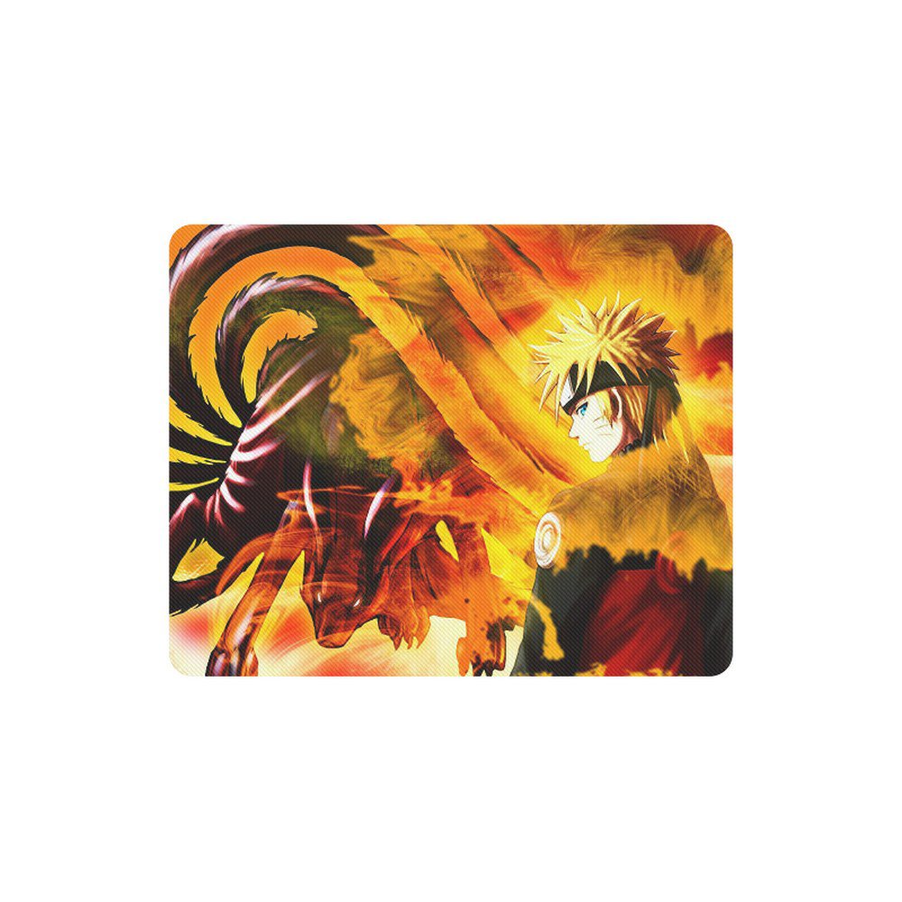 Naruto Anime Manga Rectangle Mousepad Non Slip Neoprene