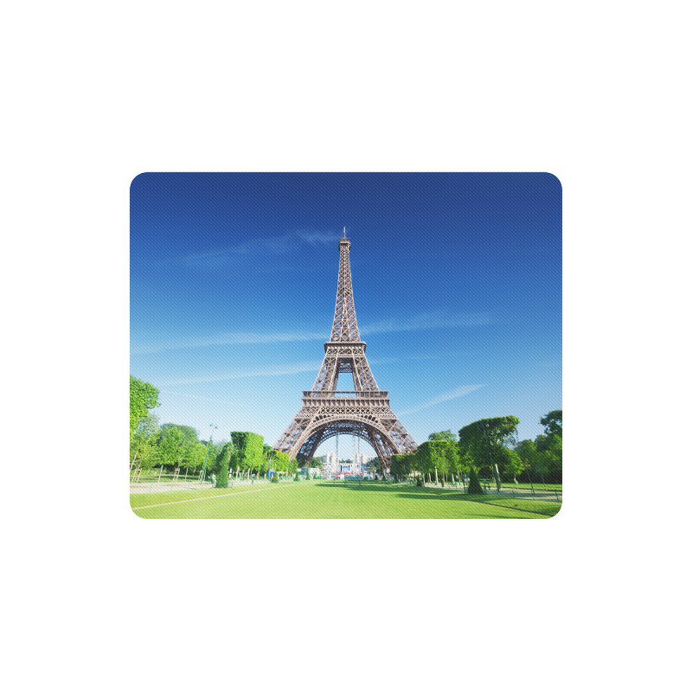 Eiffel Tower Paris France Rectangle Mousepad Non Slip Neoprene