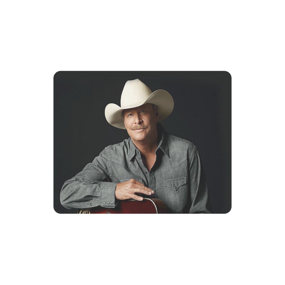 Alan Jackson Rectangle Mousepad Non Slip Neoprene