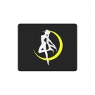 Sailor Moon Silhouette with Moon Rectangle Mousepad Non Slip Neoprene