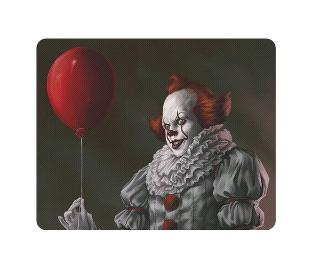 Pennywise Scary Clown Rectangle Mousepad Non Slip Neoprene
