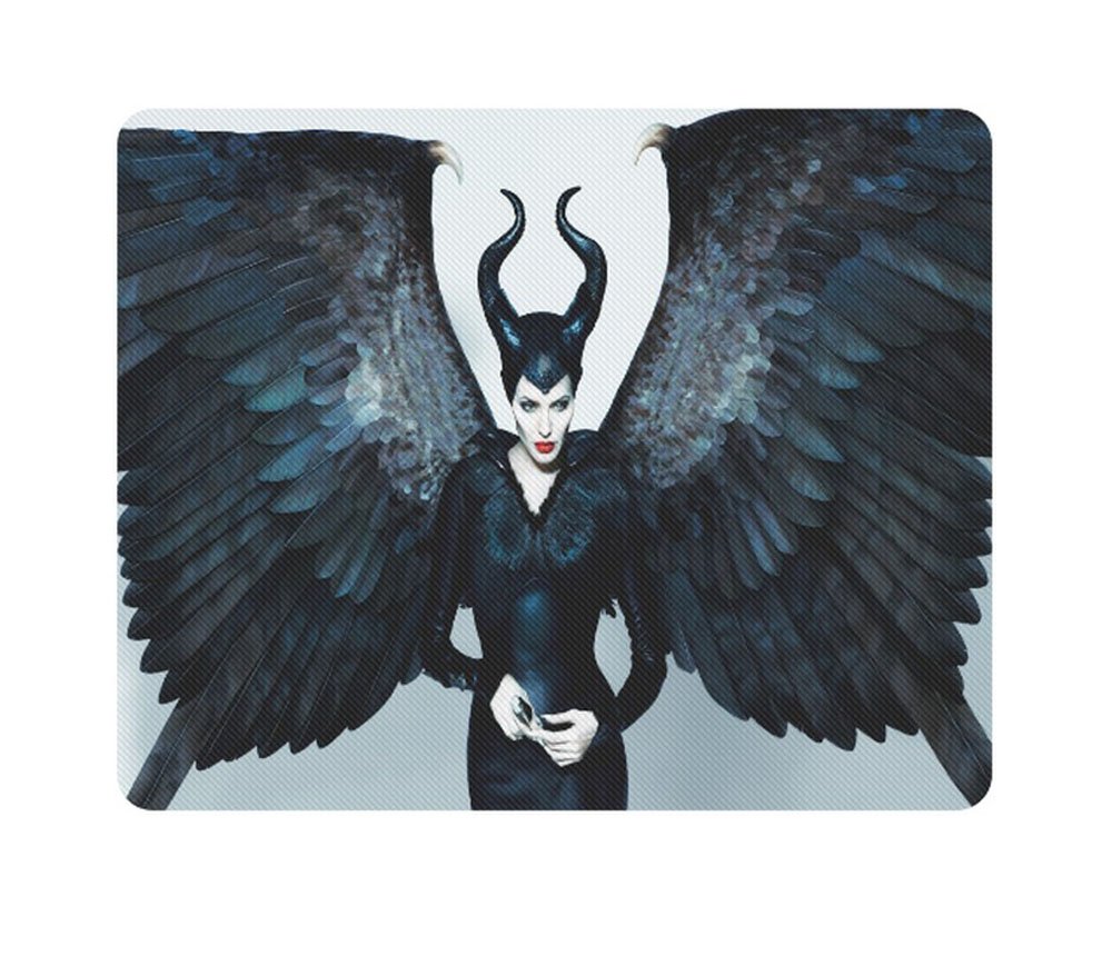 Maleficent Rectangle Mousepad Non Slip Neoprene