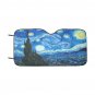 Starry Night Van Gogh Car Auto Sun Shade Windshield 55" x 29.53"