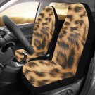 Leopard Fur Printing Car Seat Covers (Set of 2)