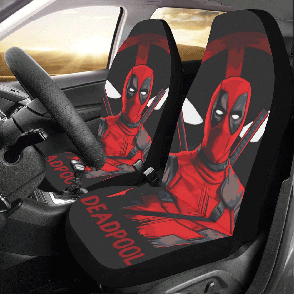 Superhero Can Not Dead Car Seat Covers (Set of 2)