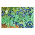 Irises Van Gogh Wooden Photo Puzzle (1000 Pieces)