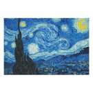 Starry Night Van Gogh Wooden Photo Puzzle (1000 Pieces)