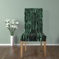 Matrix Raining Code Chair Cover Pack of 4 pcs