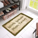Wizards Welcome Muggles Tolerated Doormat (Rubber)