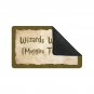 Wizards Welcome Muggles Tolerated Doormat (Rubber)