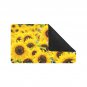Sunflower Floral Flower Doormat (Rubber)